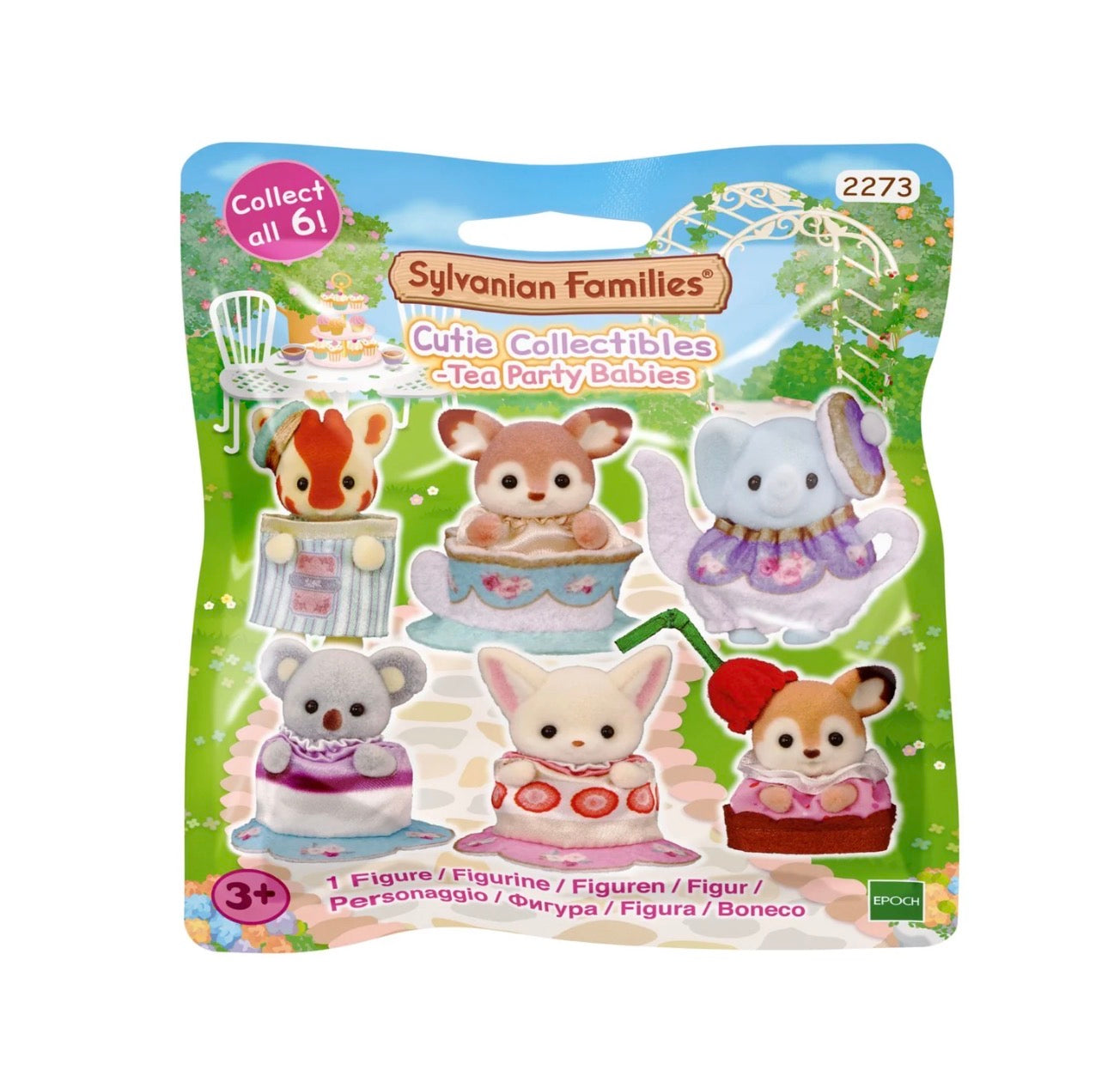 Cutie Collectibles Cherry Deer in A Cupcake Baby Tea Party Baby Series